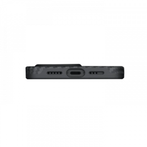 Противоударный чехол Pitaka MagEZ Pro 3 для iPhone 14 Pro (6.1") черно-серый кевлар (арамид)