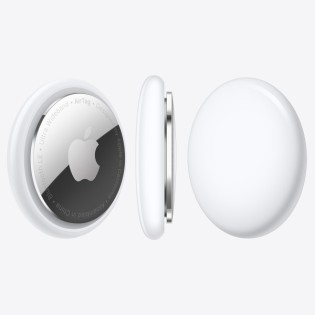 Трекер Apple AirTag белый/серебристый 1 шт.