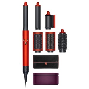 Фен стайлер Dyson Airwrap complete long HS05 gift edition, (красный | topaz orange)